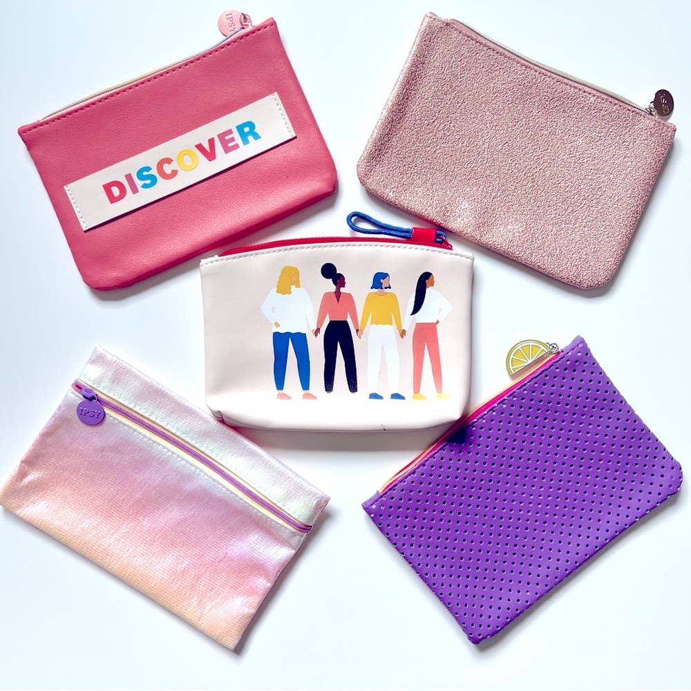 NWOT Ipsy Makeup Bags